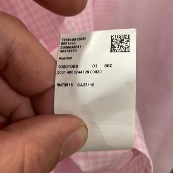 Hugo Boss checked dress shirt - Picture 4 of 4